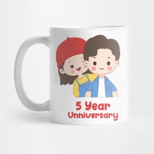 5 year anniversary Mug